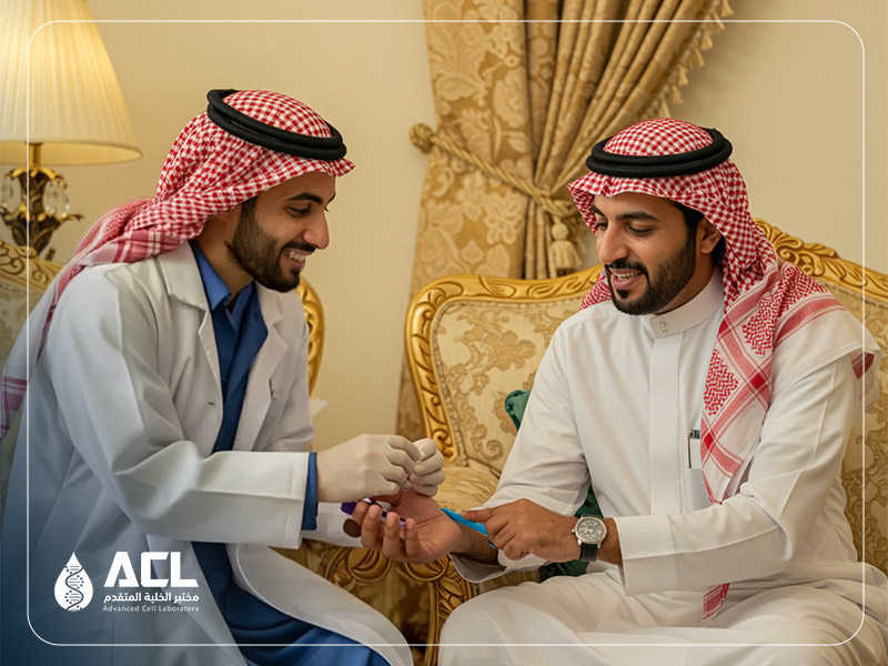 أنواع التحاليل المتاحة في الخدمة المنزلية