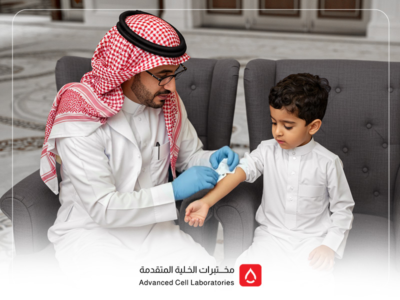 تحاليل منزلية في السعودية: راحتك تبدأ من بيتك مع مختبر الخلية المتقدم