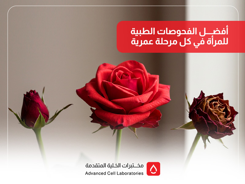 أفضل الفحوصات الطبية للمرأة في كل مرحلة عمرية